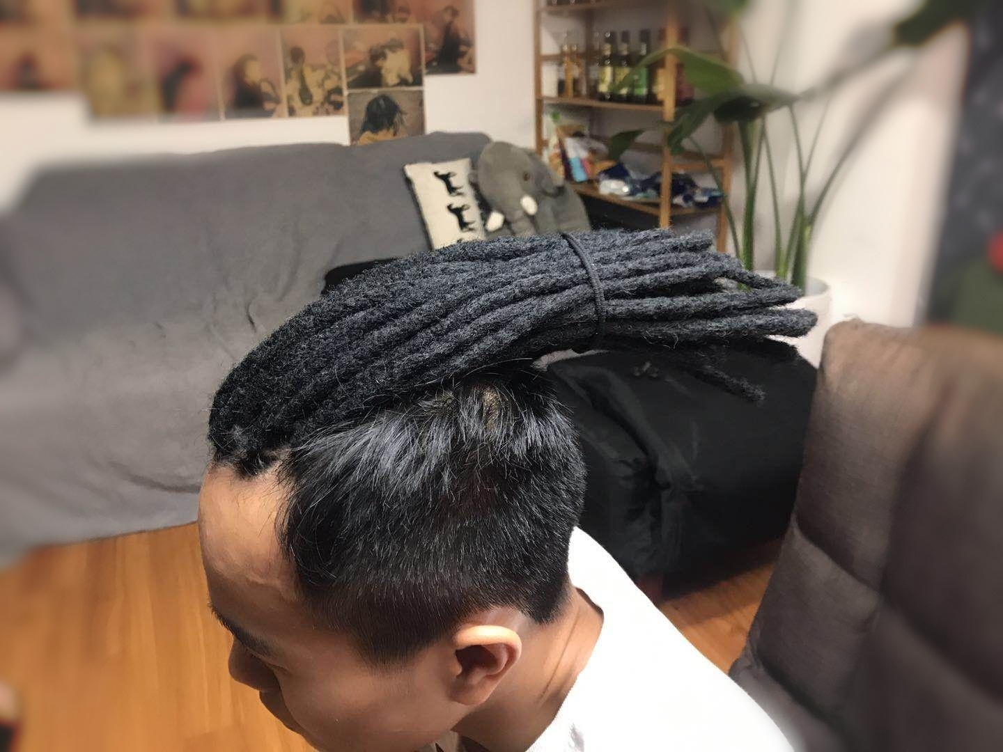 背头脏辫【男生长款】