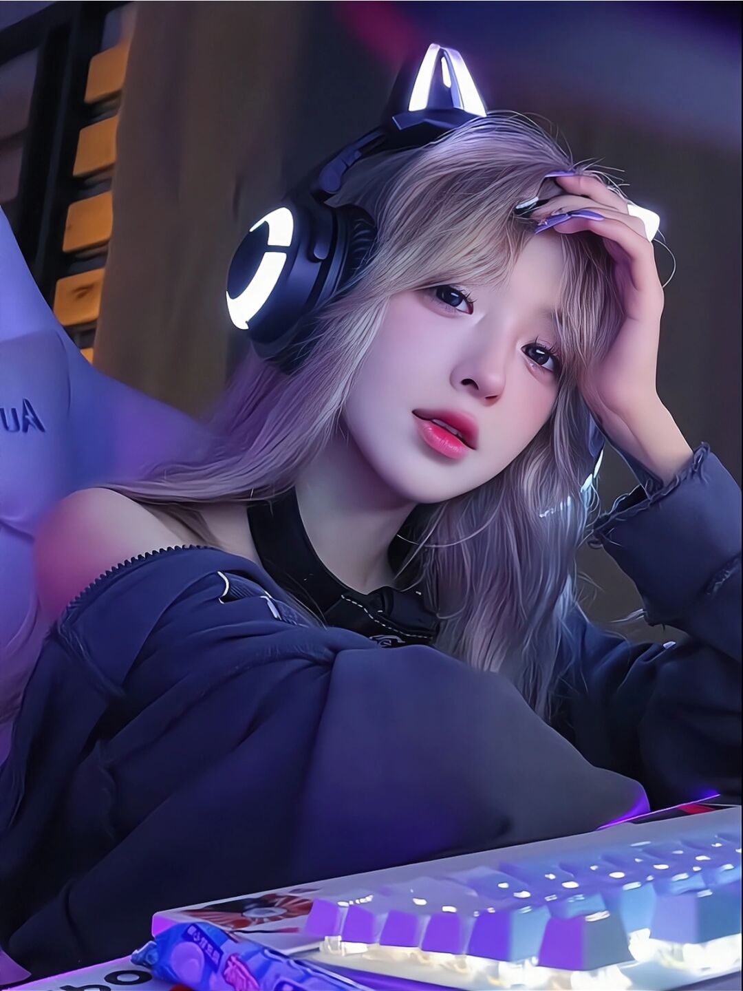 cn:real机智张 #电竞少女# #高清图片