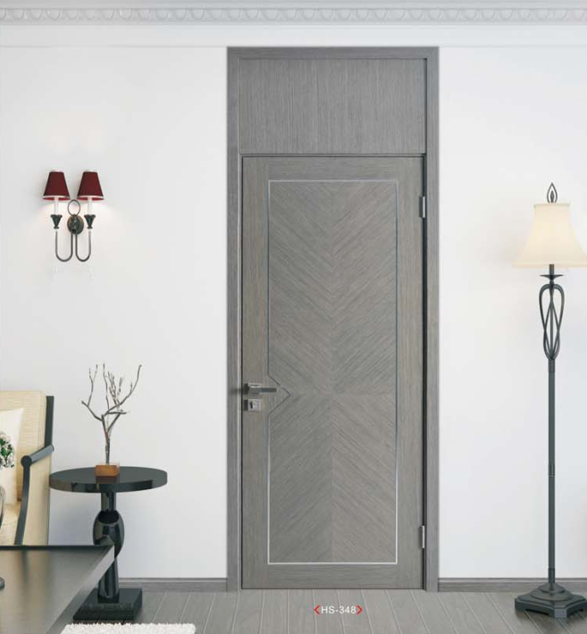 高级灰简约木门营造自由灵动的自然之家