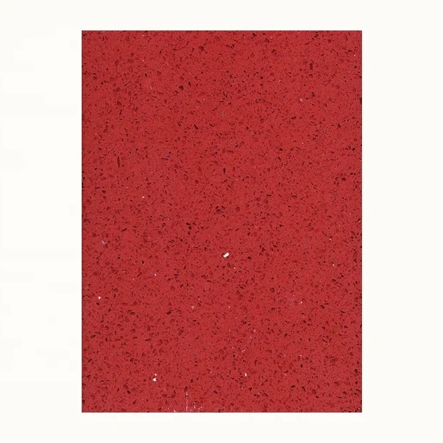 红色石英板 20毫米厚度石英石