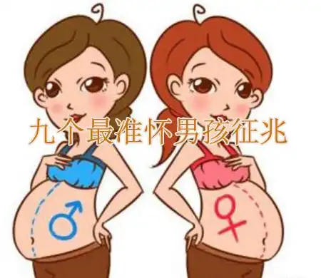 九个最准怀男孩征兆