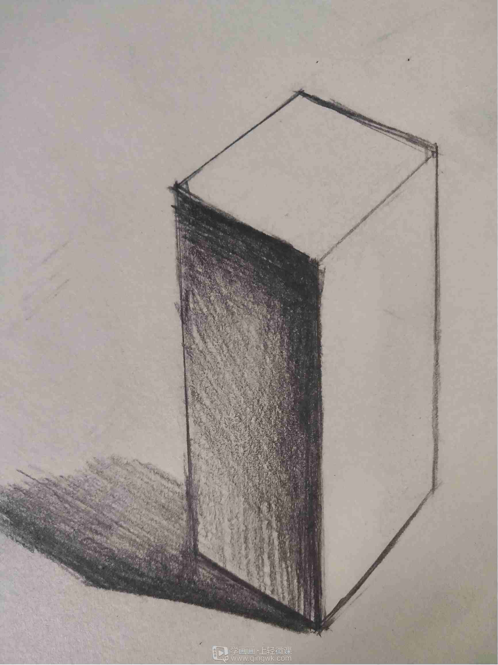 方体透视素描—绘画素描基础入门训练 举报