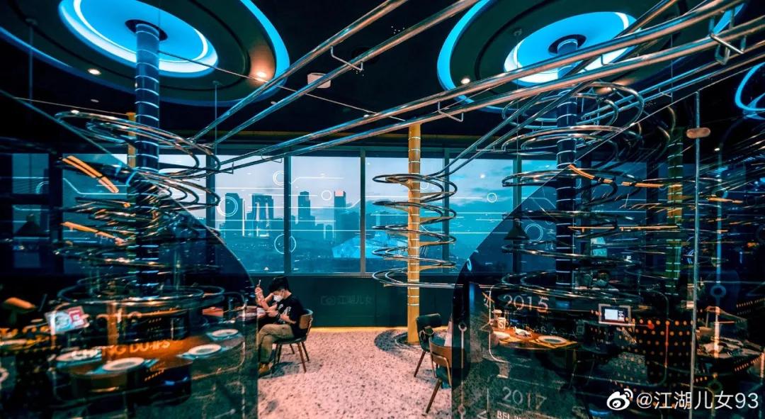 spacelab失重餐厅;图片来源见水印尽管科技餐厅市场仍未形成头部效应