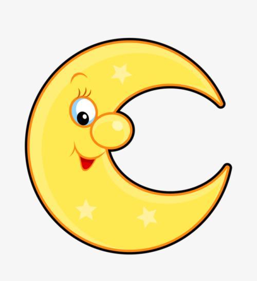 小月亮简笔画百变英文字母用c画月亮简笔画圆月亮简笔画可爱手抄报