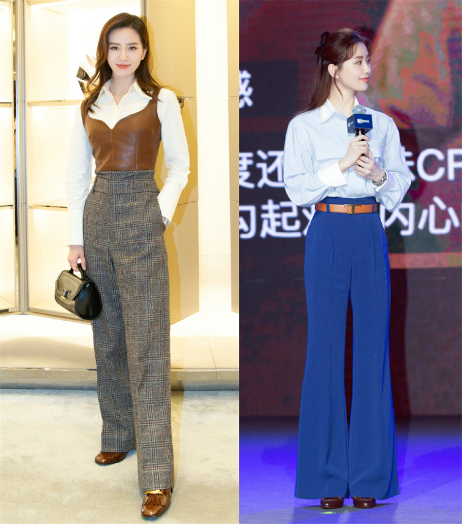 身材娇小,和周迅同框差不多高!刘诗诗是怎么"伪装"成高个子的