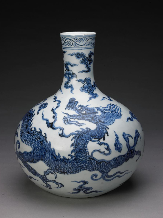 如何从发色来进行明青花断代,明代青花瓷呈色辨识指南