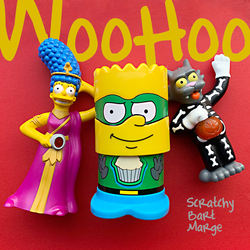 原包装 美国动漫  动画人物摆件 辛家巴特玛姬