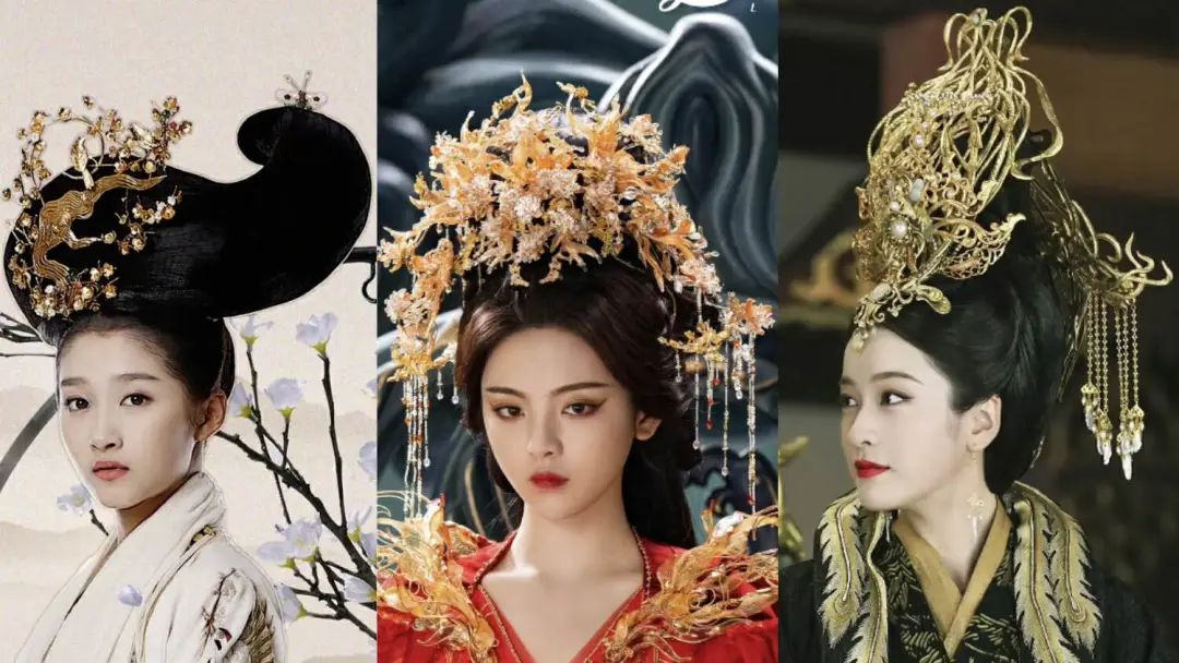 图源:微博@电视剧凤囚凰 @七时吉祥官微 @白发官博