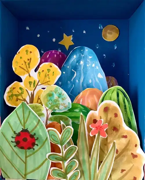 西安同仁小学-【立体画】森林秘境