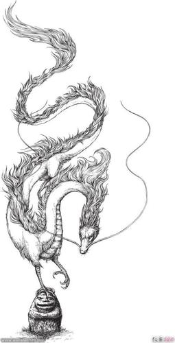 青龙简笔画又帅又好又简单怎么画