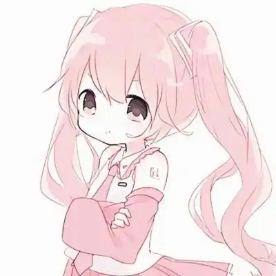 动漫女生头像可爱呆萌好看图片