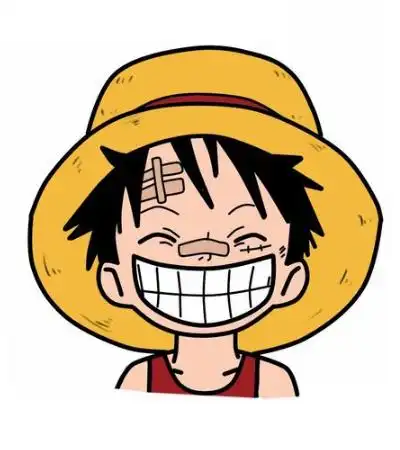 q版路飞的画法_露西学画画