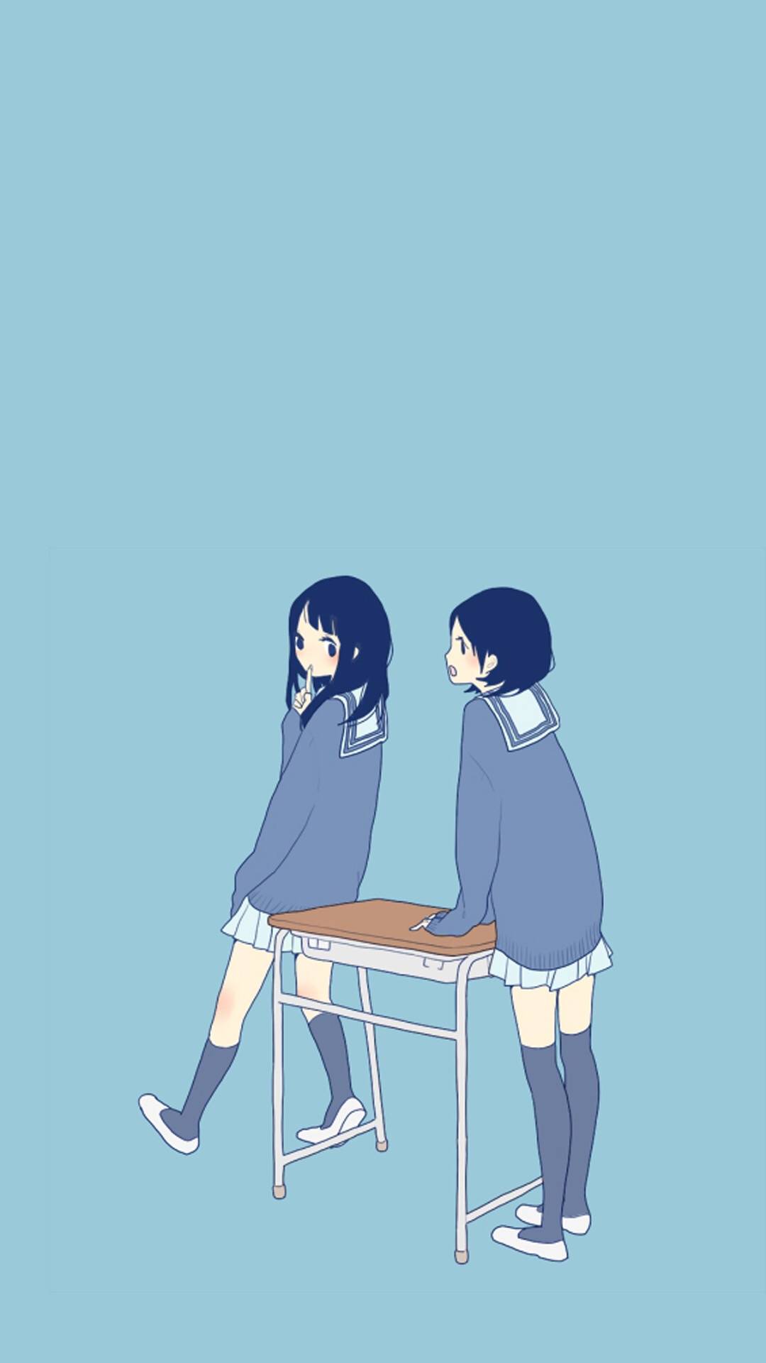 通校服闺蜜图片大全,高清图片,手机锁屏桌面-壁纸族