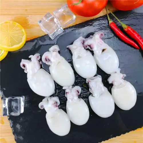 渔新鲜小墨鱼仔鲜活冷冻海鲜速冻小乌贼3斤