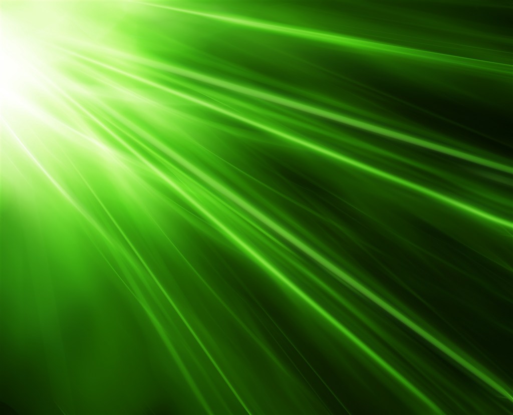 绿色发散性射线背景高清图片