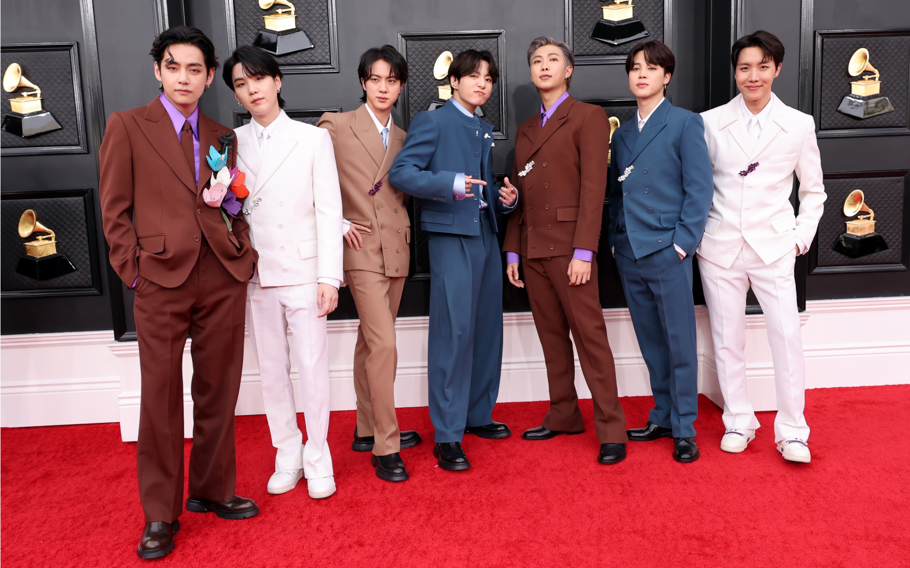 2022防弹少年团格莱美 不完整小视频合集cut