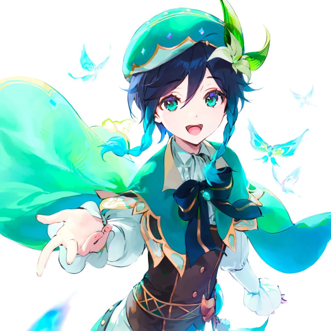 画师:dsマイル丨原神 温迪头像 #头像# #自截自调# #原神# #六入尽明