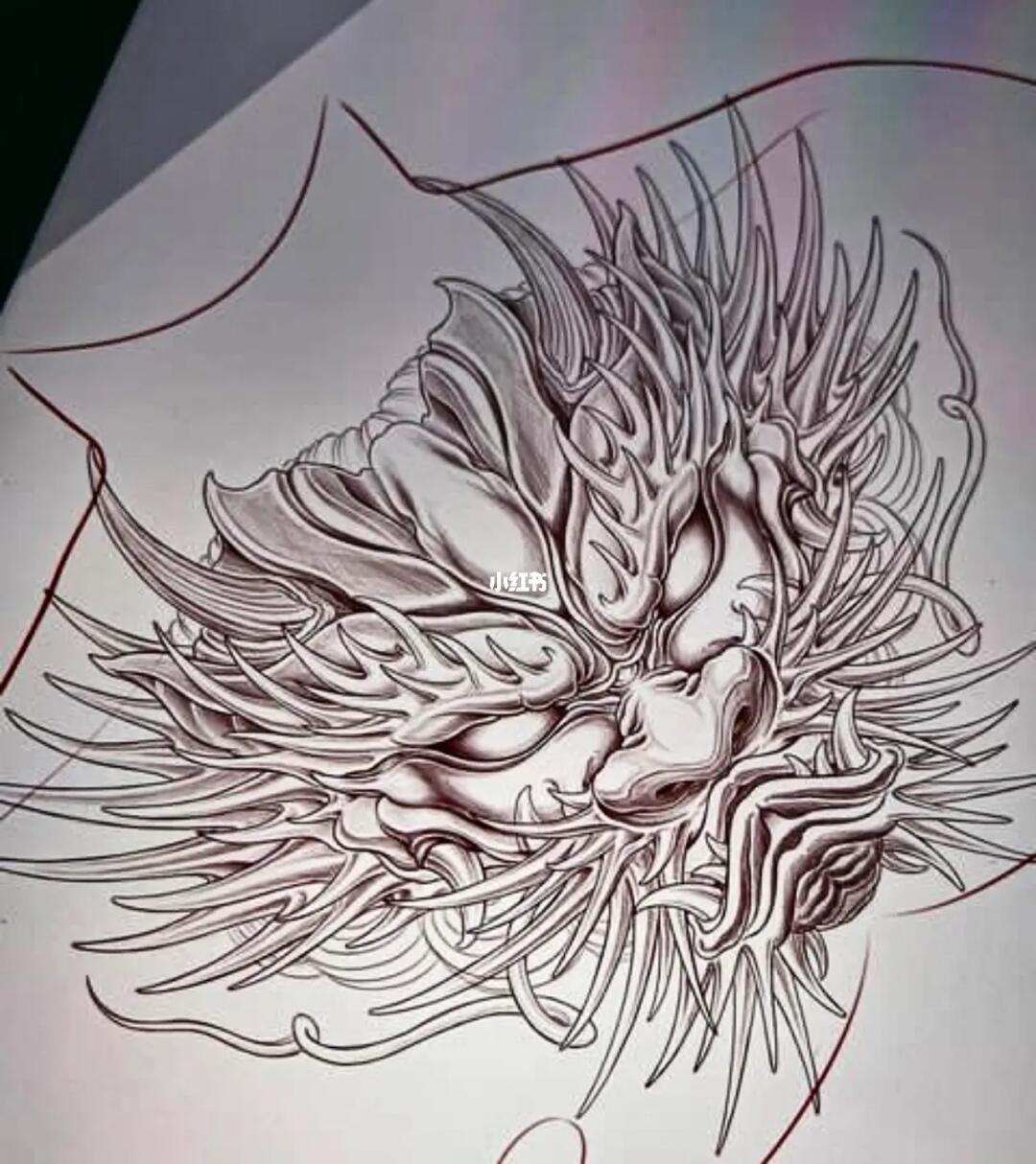 精品手稿分享#刺青 #纹身