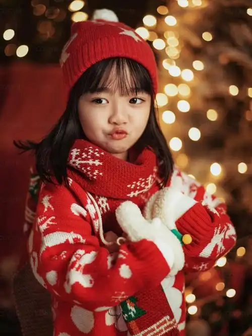 上海宝宝照2022圣诞必拍的儿童写真
