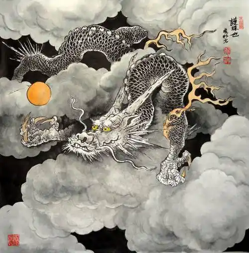 画龙杂说画龙名家汪晓彬自说龙缘