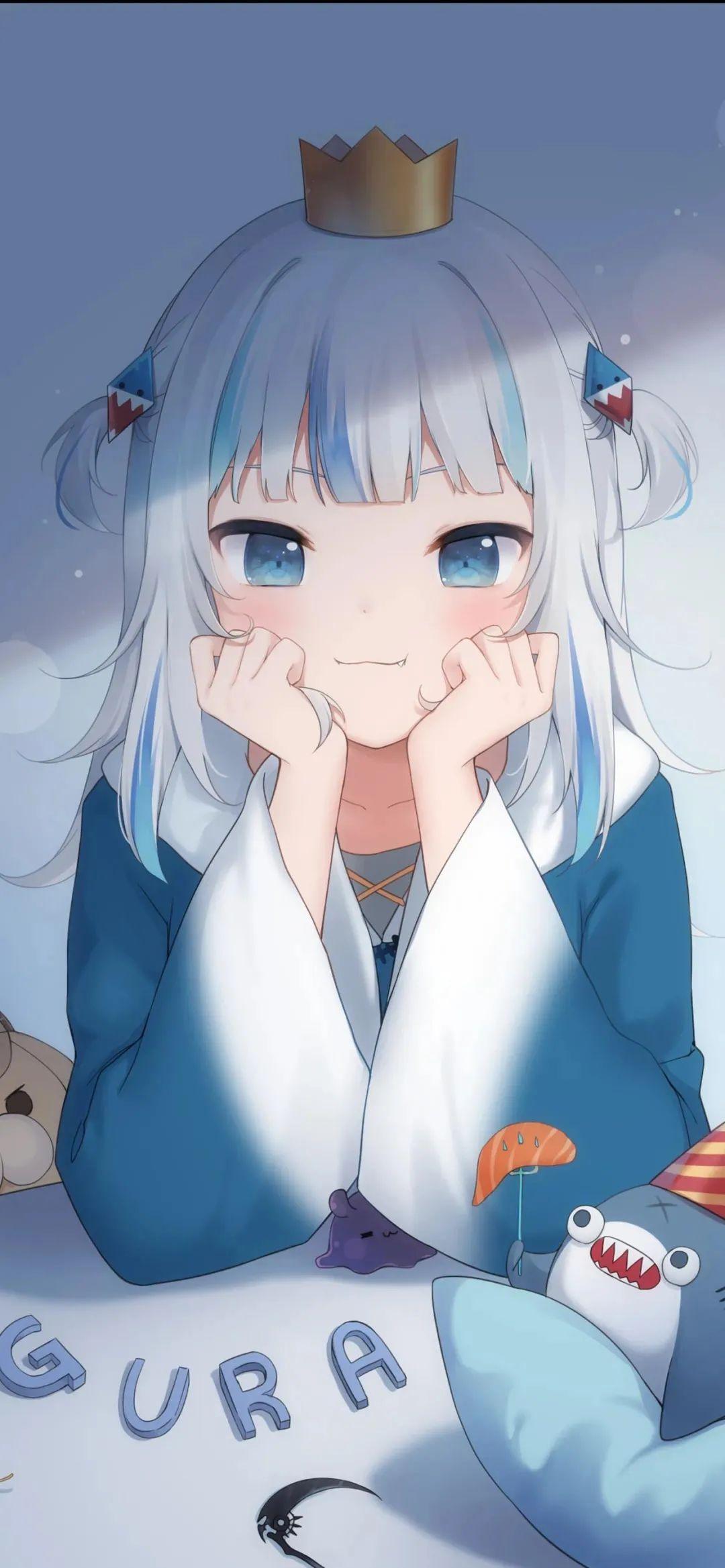 超清二次元动漫可爱美女手机壁纸