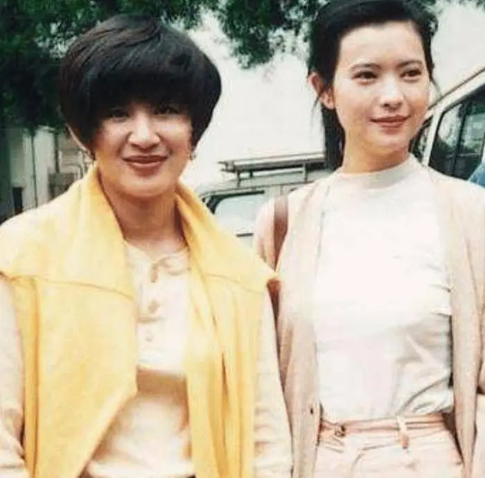 蓝洁瑛年轻时有多美?和女星同框照对比明显,周慧敏堪堪与之媲美_吴君