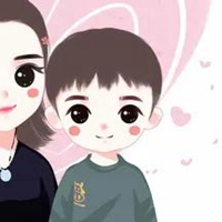 卡通母子头像 卡通版母亲和儿子头像两张_微信头像图片大全