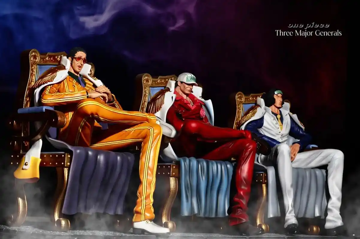 bt海军三大将 青雉 赤犬 黄猿.#海贼王 #动漫  #青雉 - 抖音