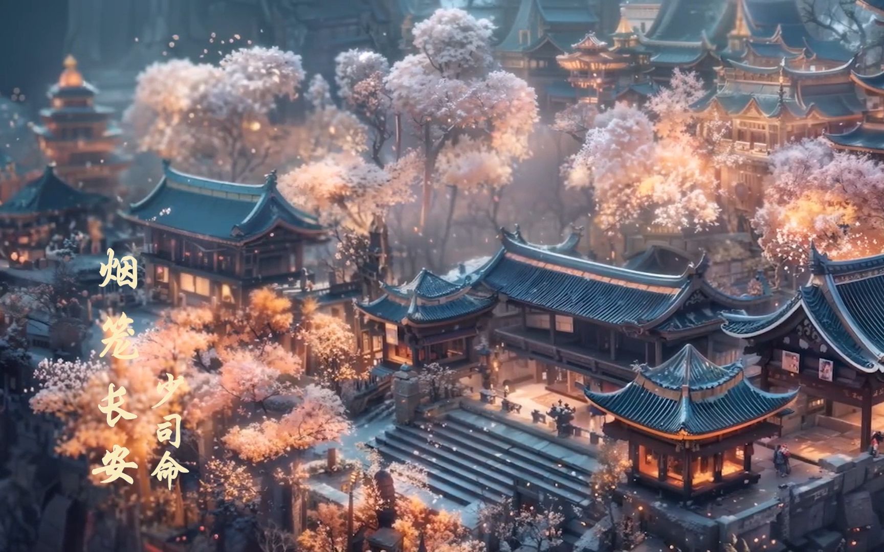 少司命超好听古风歌曲《烟笼长安》三千红尘路,长安故土 最忆处,最难