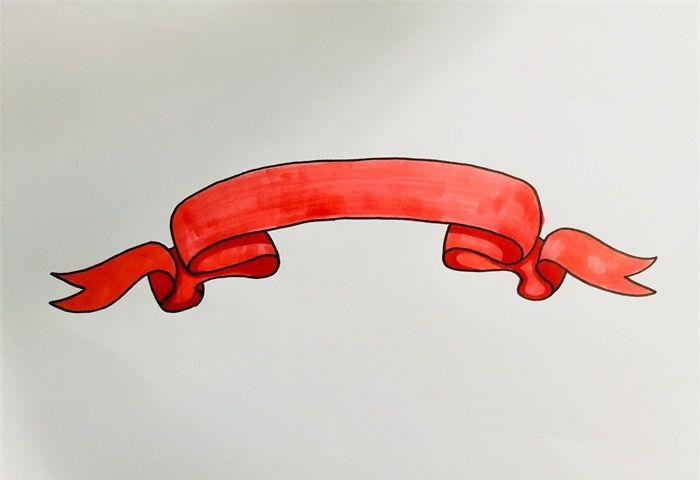 彩带飘飘简笔画 简笔画图片大全-蒲城教育文学网