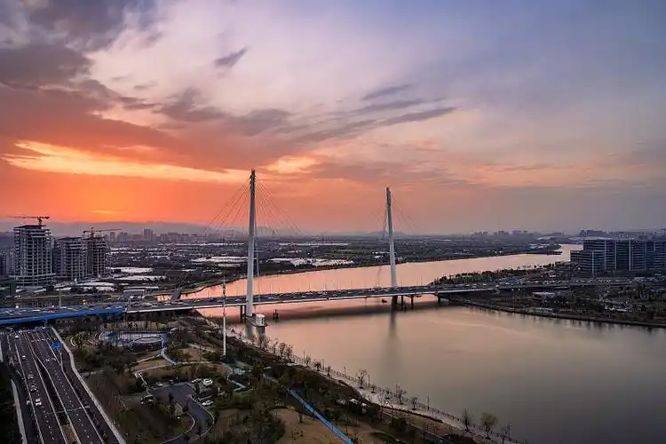 宁波青林湾大桥图片下载