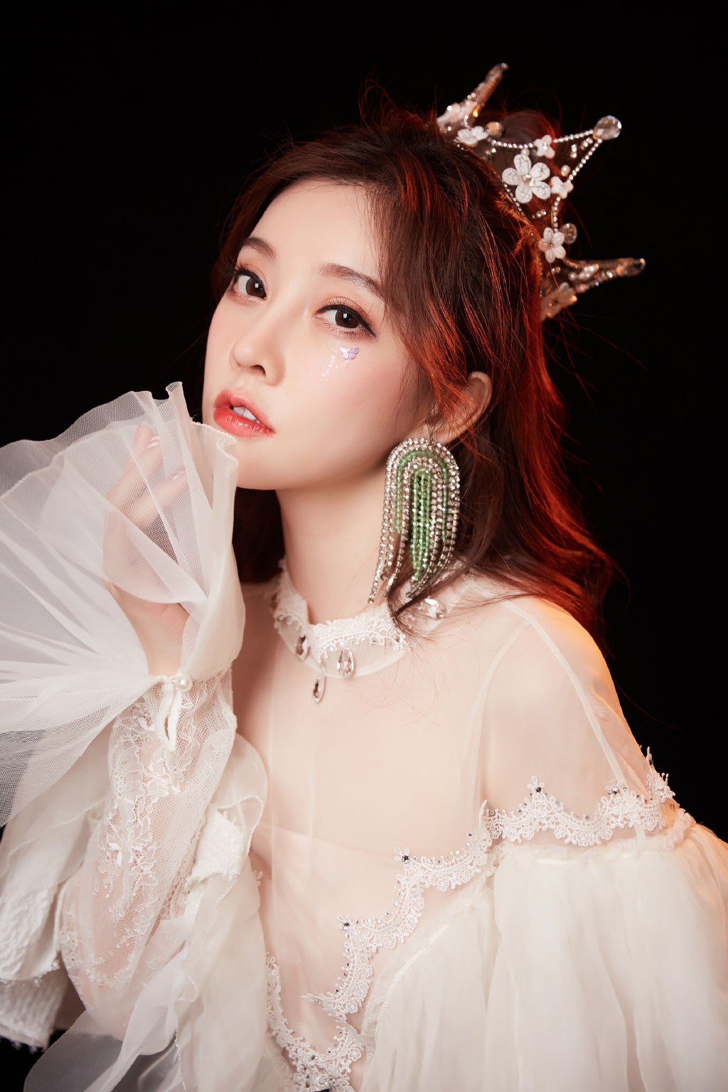 冯提莫公主裙性感优雅写真图片89