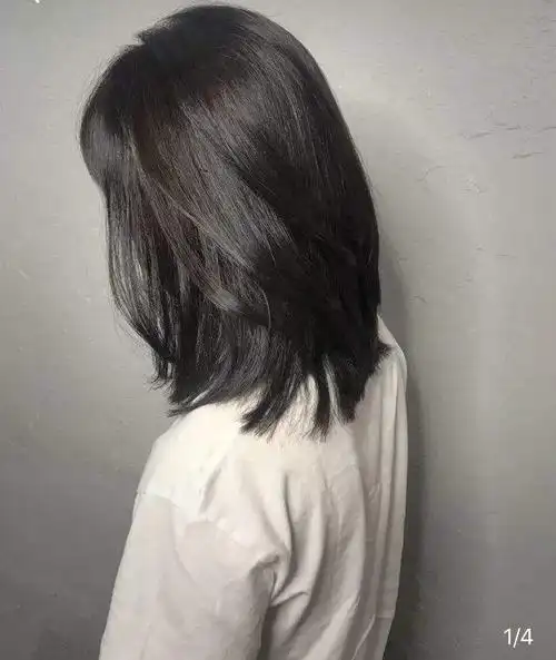 黑茶色 本身的纯黑色头发又沉闷, 但是上班所需, 想要低调的发色, 那