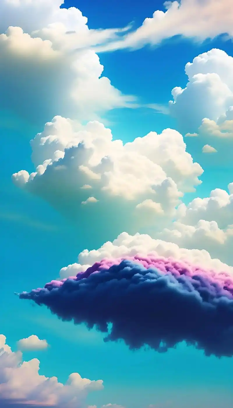七色云彩.大数据不会乱推的,当你刷到这么神秘的七色云彩时,说 - 抖音