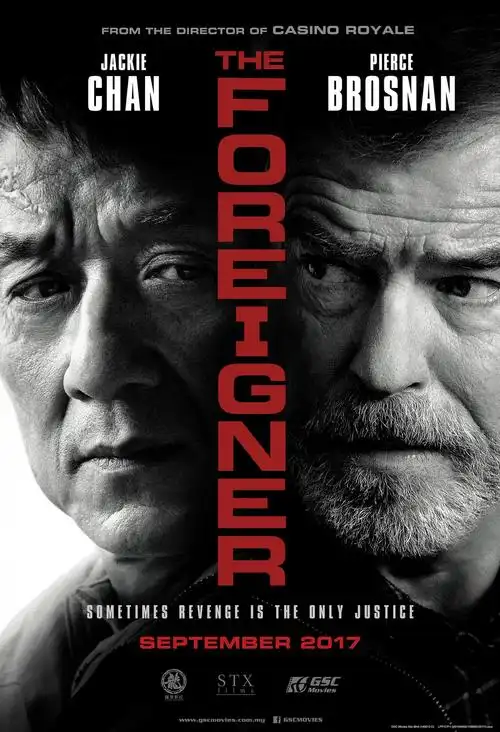 the foreigner》高清电影海报素材下载-圆圈网