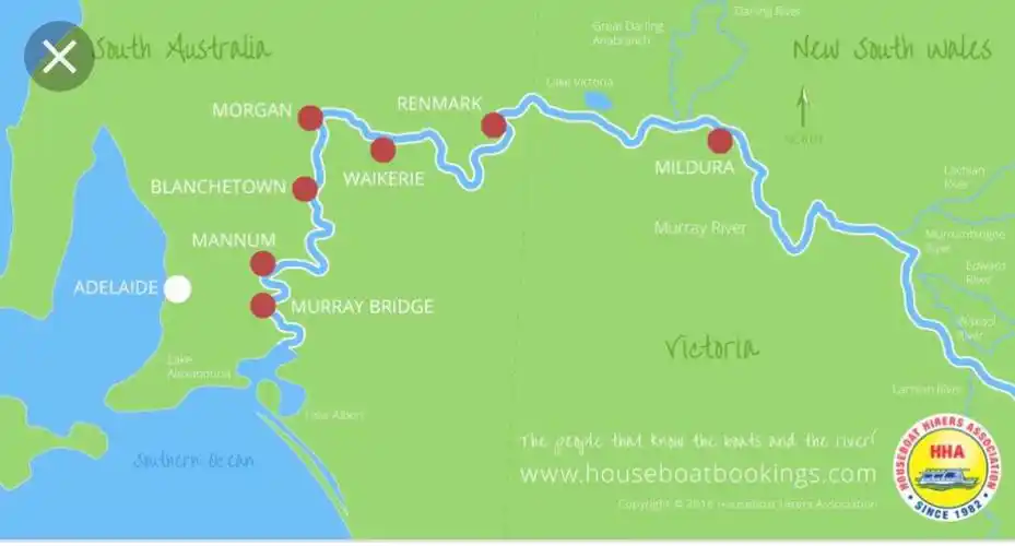 情系墨累河自驾船屋游