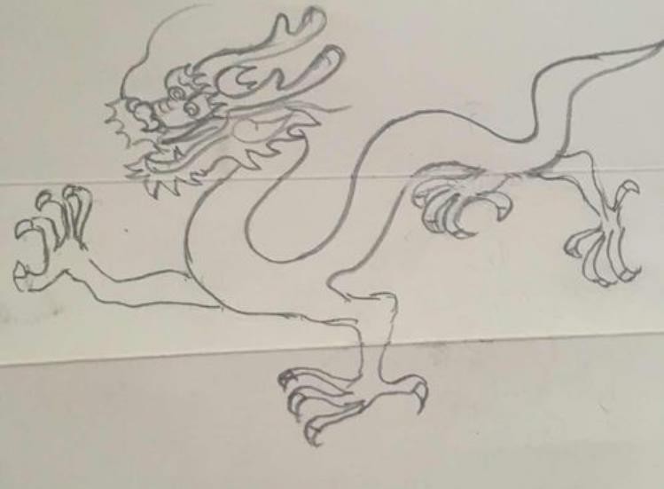 最简单的画龙方法,最简单的画一条龙