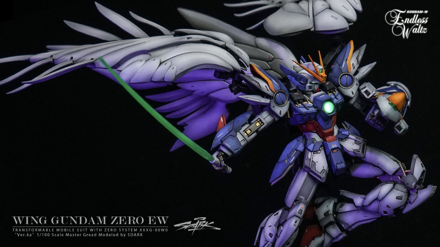 达人佳作sdark万代mg飞翼零式ewverka运输装置爆肝还原