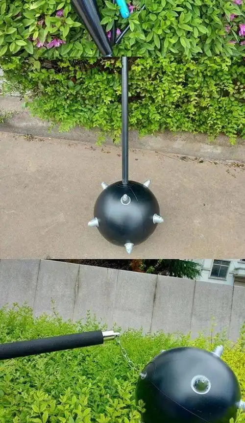 打气海绵锤子 pvc儿童充气玩具卡通充气锤子敲打大号气锤吹气空气锤子