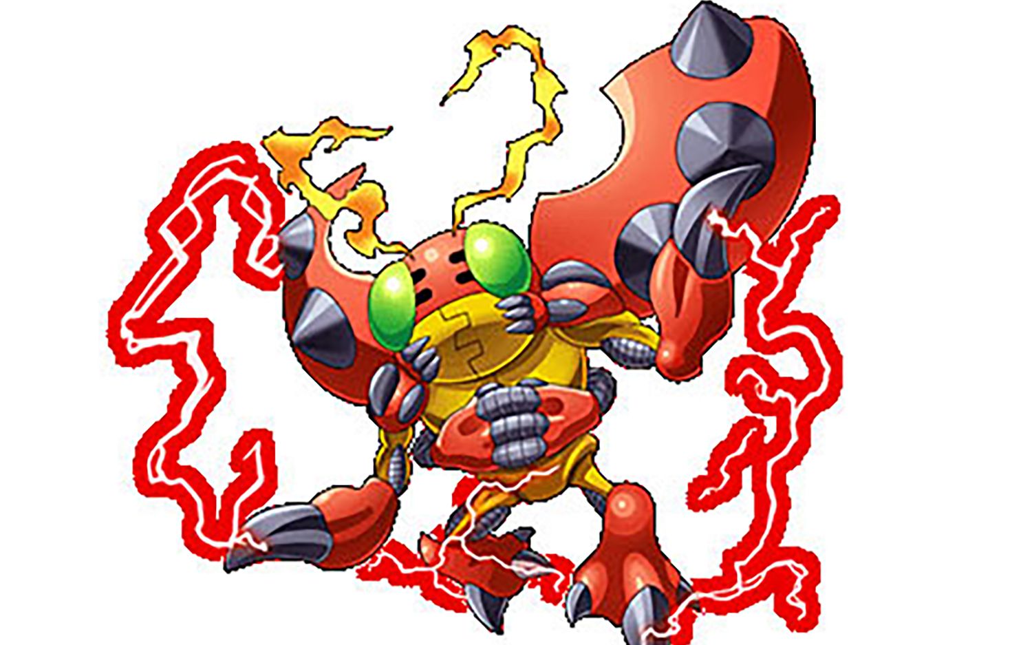 (数码宝贝第一百五十四期)数码宝贝新世纪 甲虫兽进化路线_童年回忆