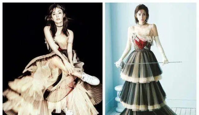 古力娜扎学杨幂穿衣搭配,结果完美逆袭时尚一姐这次输惨了