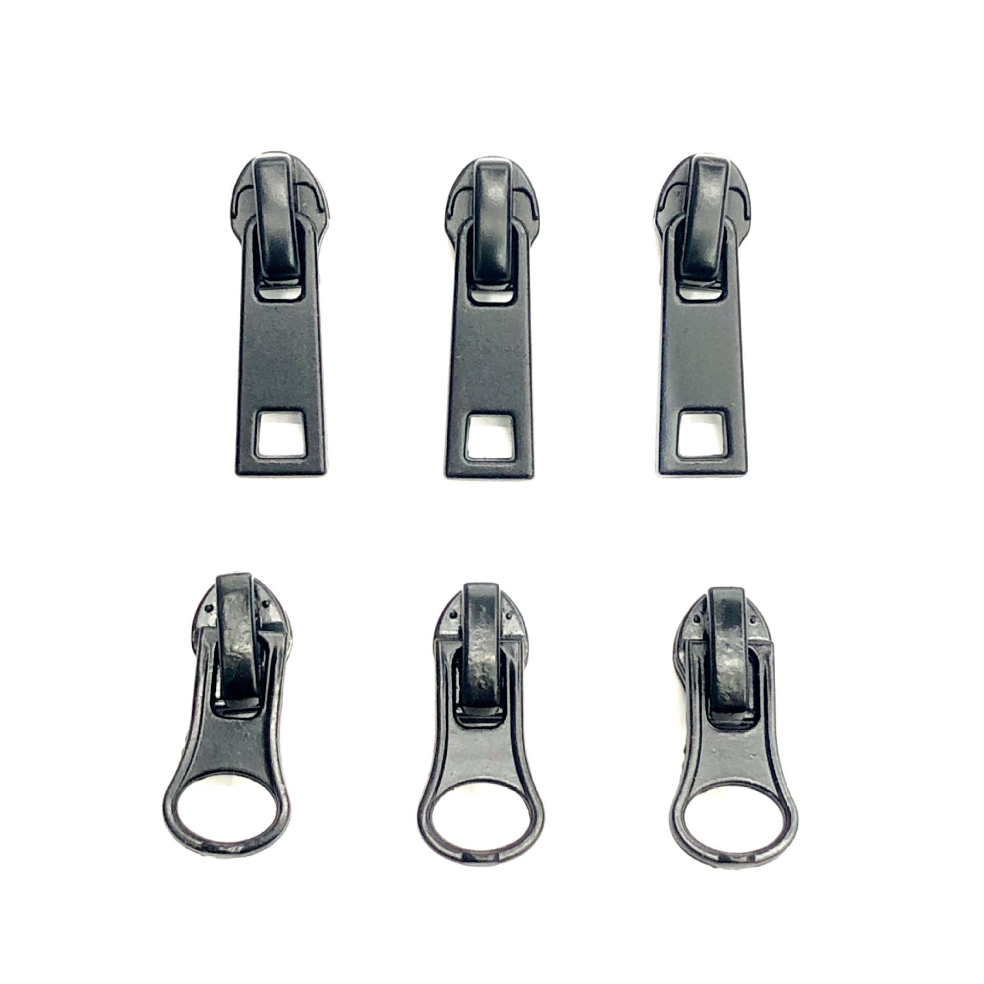 3号尼龙拉链头三号反穿尼龙拉链头自锁拉链头黑色服装反装拉头3号