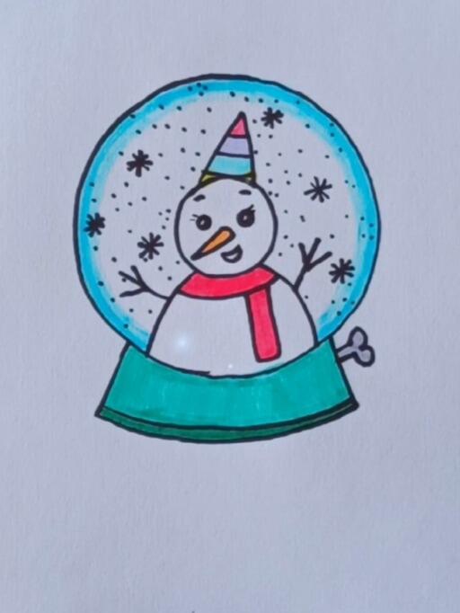 简简单单画个水晶球画画简笔画绘画儿童简笔画简笔画教程