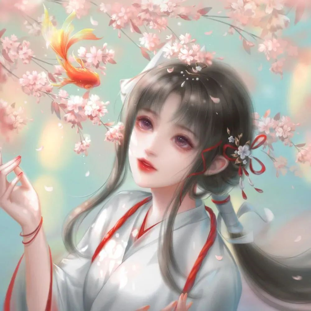 古风女生动漫头像|谁也无法预知明天