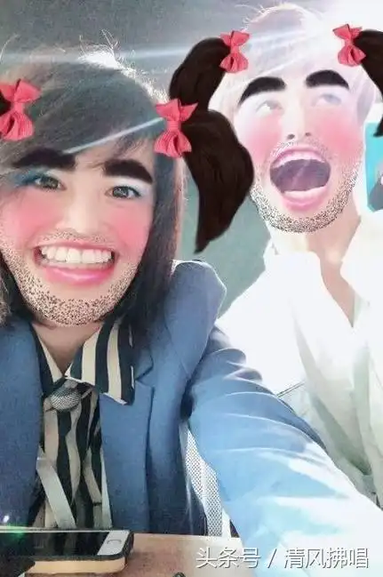 明星变脸搞怪照,超模何穗刘雯变爆炸头,最后一位直接认不出来?