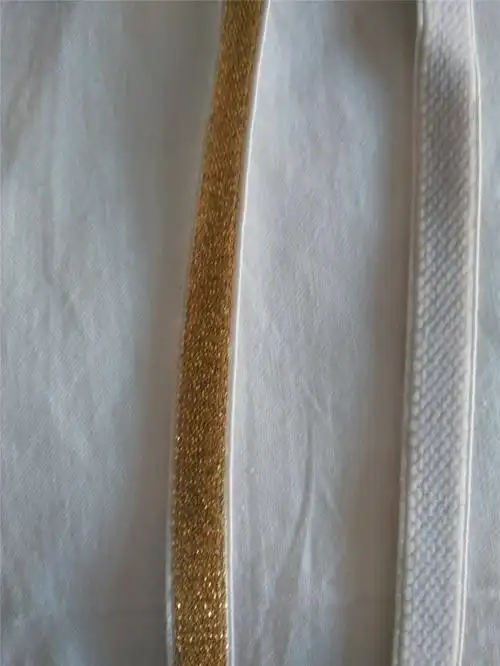 青岛松紧带|1cm金线无梭机织带哪里有