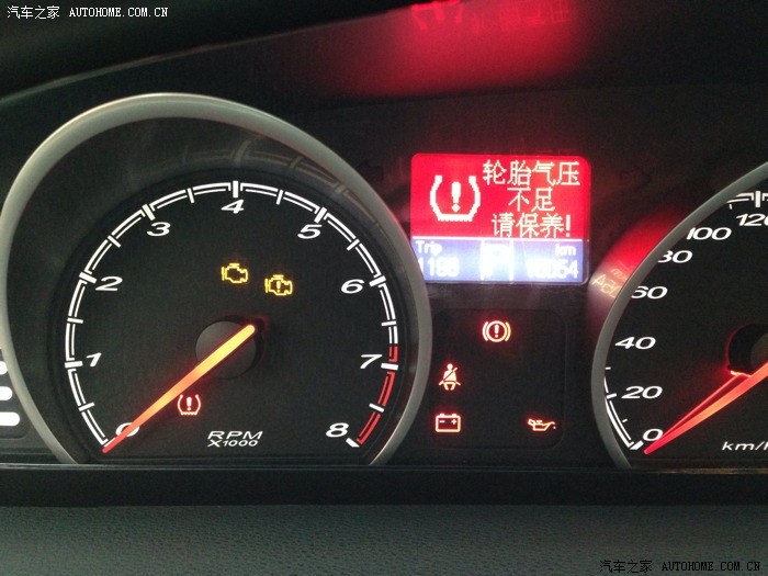 为什么过一段时间就提示胎压不足有图