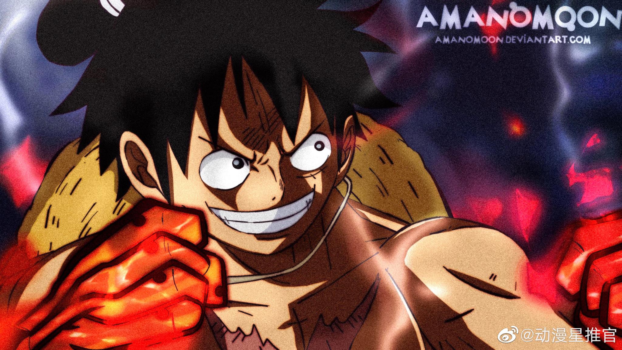 一波海贼王路飞的壁纸送给大家新的一天,也要加倍努力哦