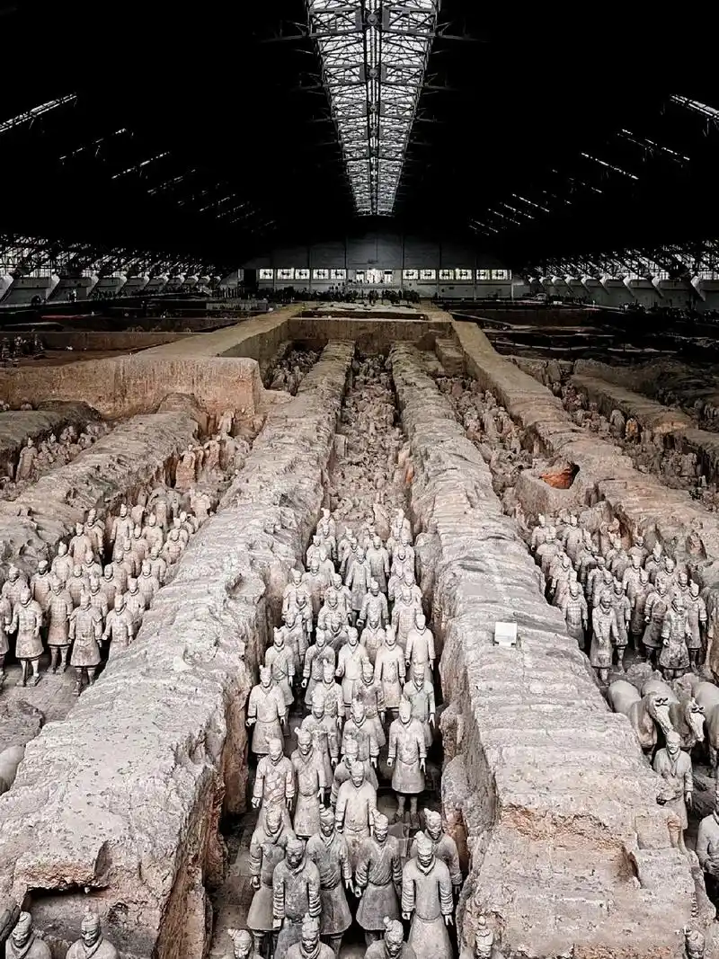 "世界第八大奇迹"秦始皇兵马俑.位于陕西西安市临潼区秦始皇陵 - 抖音