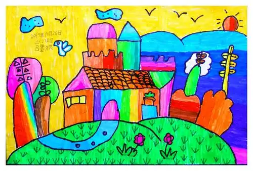 亚奇美术学校2019年秋季少儿美术班学生作品展